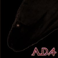 Album art for A.D. 4's 'WHO GOES THERE' album (released 2024)