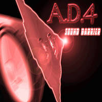 Track art for A.D. 4's single 'SOUND BARRIER' (released 2023)