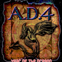 Track art for A.D. 4's single 'YEAR OF THE DRAGON' (released 2025)